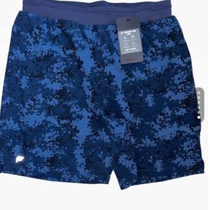 Fabletics Men Camo Blue short